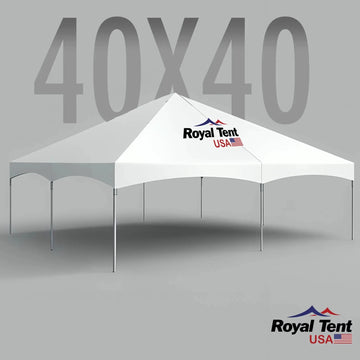 Royal Series Frame Tent 40x40ft (12x12m) Royal Tent USA
