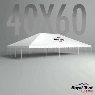 West Coast Frame Tent 40ftx60ft (12x18m) Royal Tent USA