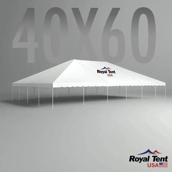 West Coast Frame Tent 40ftx60ft (12x18m) Royal Tent USA