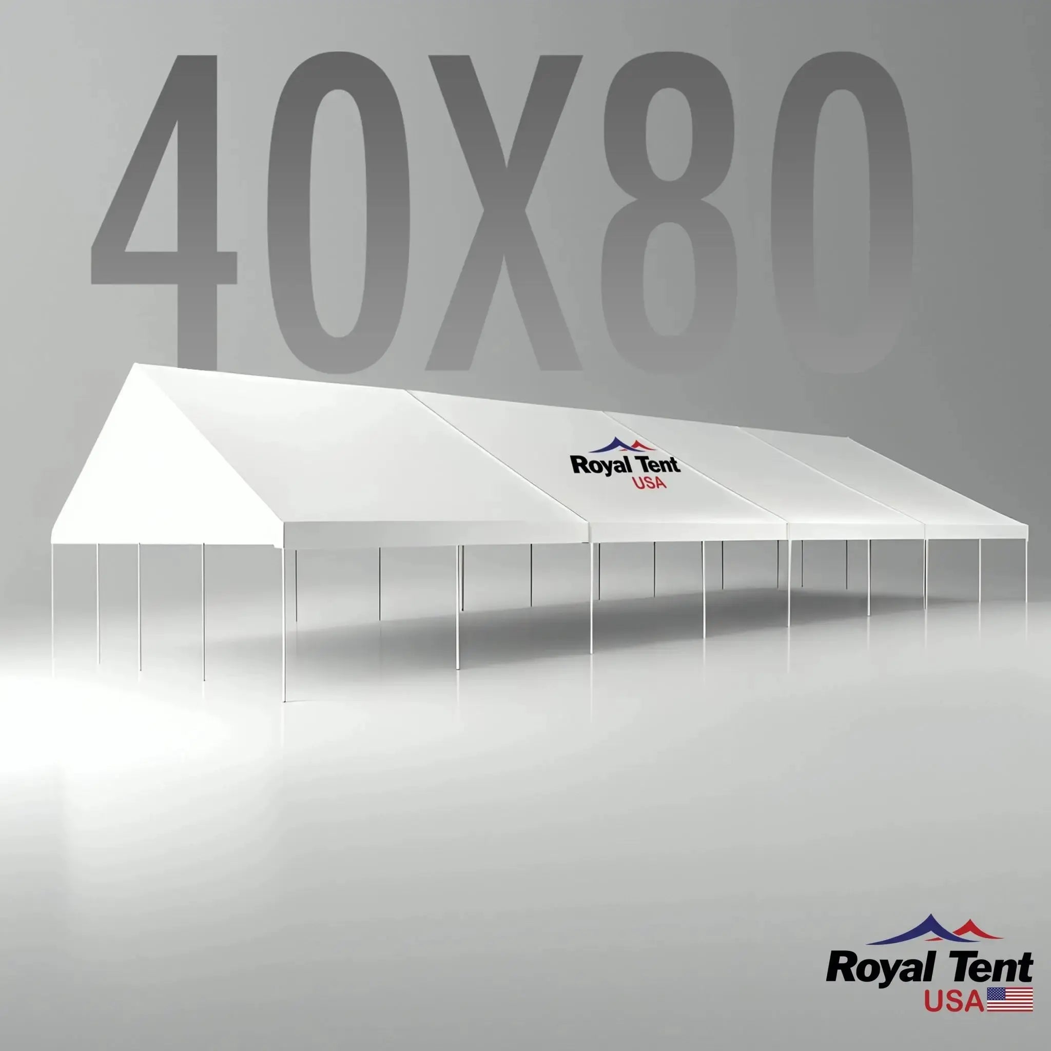 A-Frame Tent 40x80ft (12x24m) Royal Tent USA
