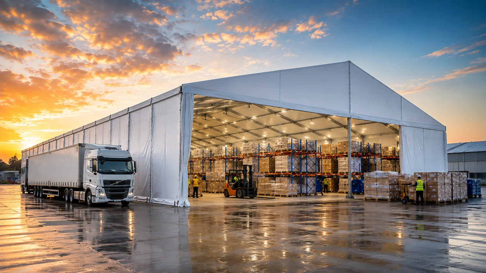 Scalable Storage & Logistics Structures