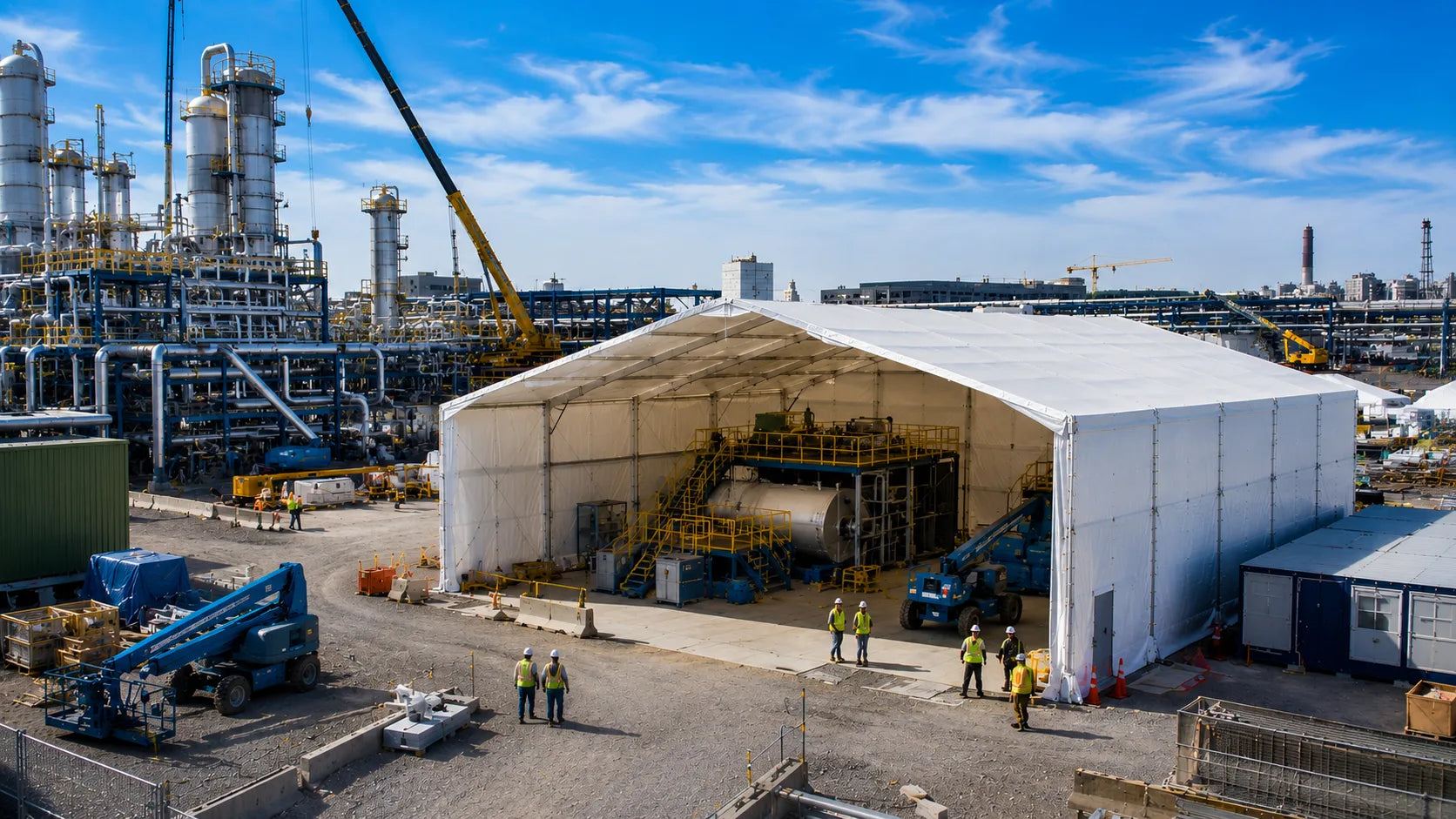 Temporary Structures for Industrial Operations