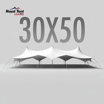 Stretch Tent 30x50ft (9x15m) Royal Tent USA