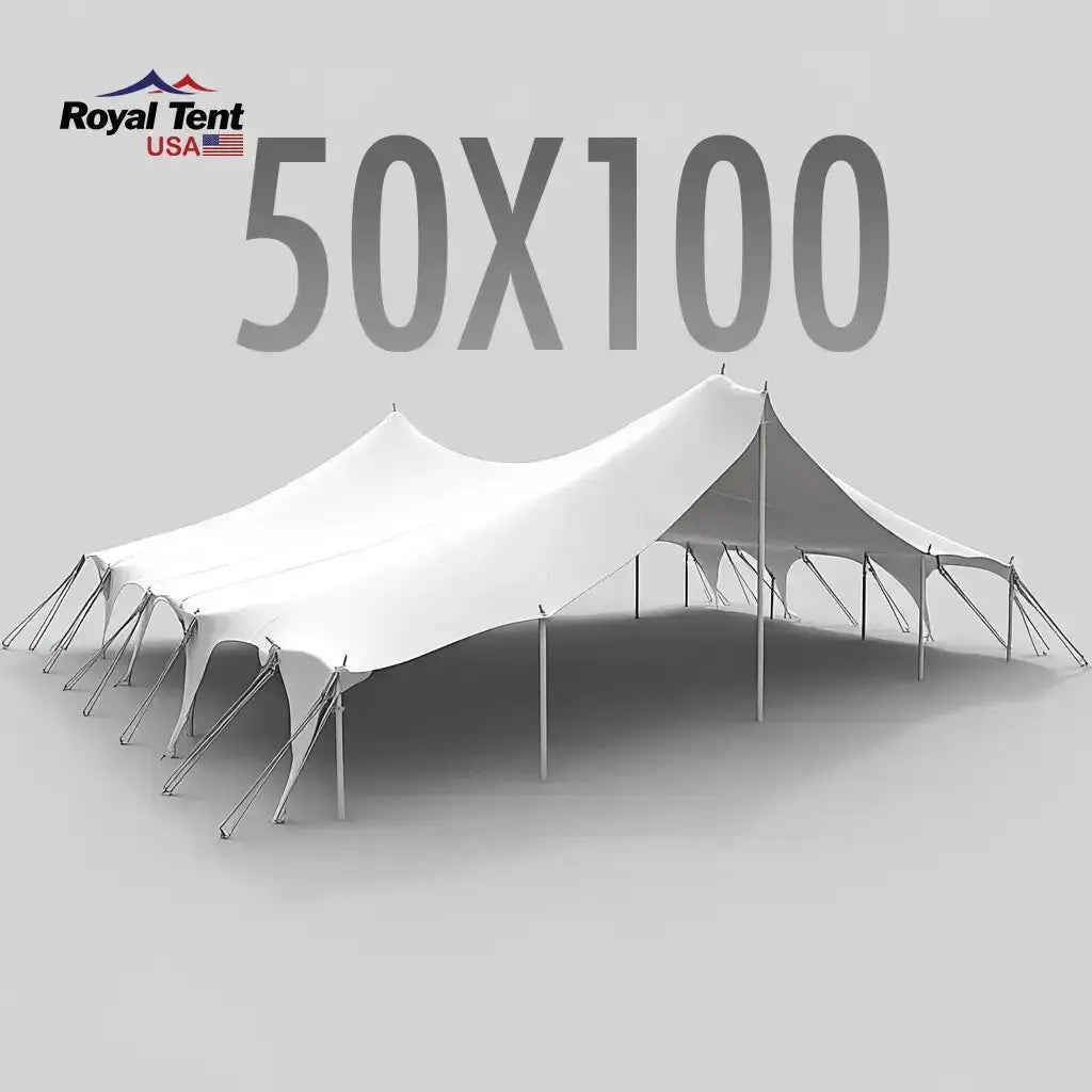Stretch Tent 50x100ft (15x30m) Royal Tent USA