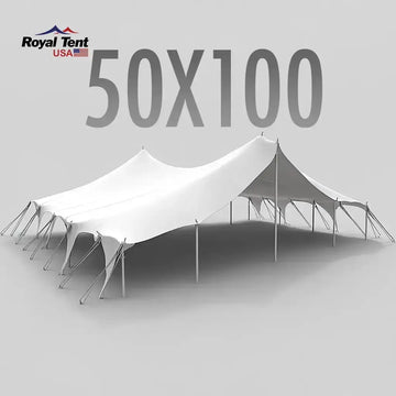 Stretch Tent 50x100ft (15x30m) Royal Tent USA
