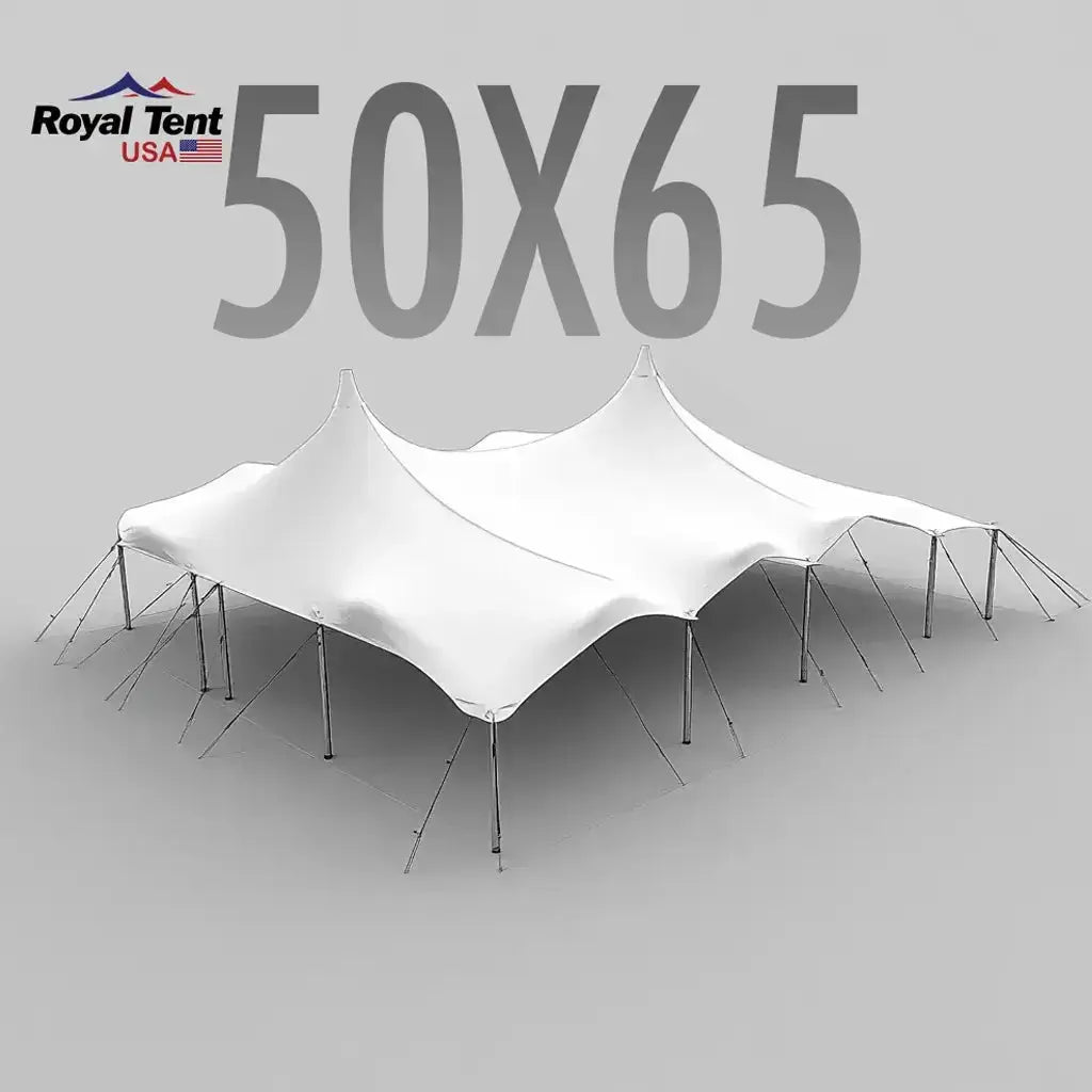 Stretch Tent 50x65ft (15x20m) Royal Tent USA