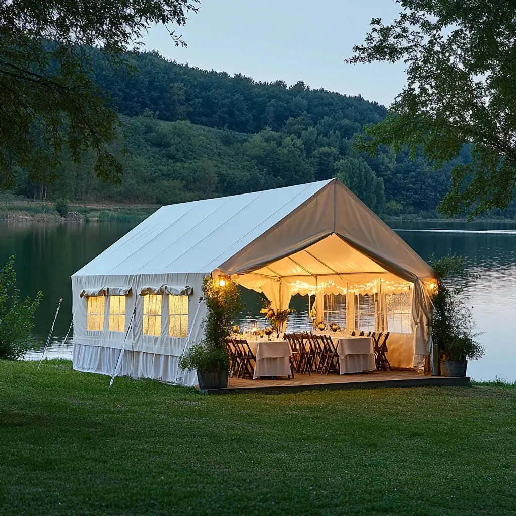 A-Frame Tent 10x20ft (3x6m) Royal Tent USA