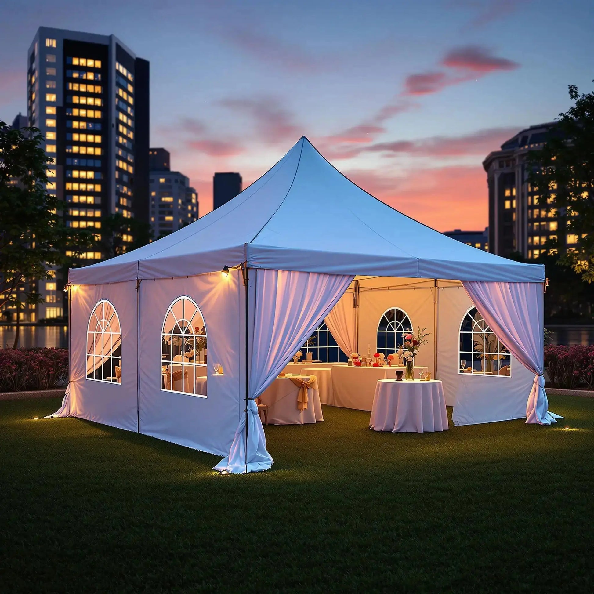 Pagoda Tent 20x20ft (6x6m) Royal Tent USA